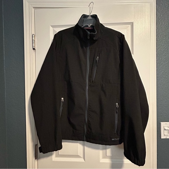 Black Diamond Double Diamond‎ Men’s Jacket Large Black Soft Fleece Interior